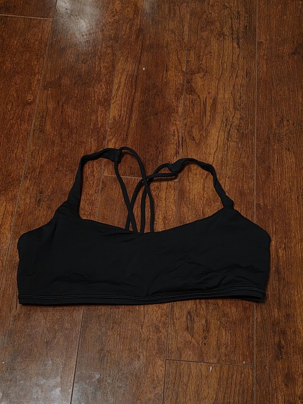 lululemon athletica Black Strappy Sports Bra
